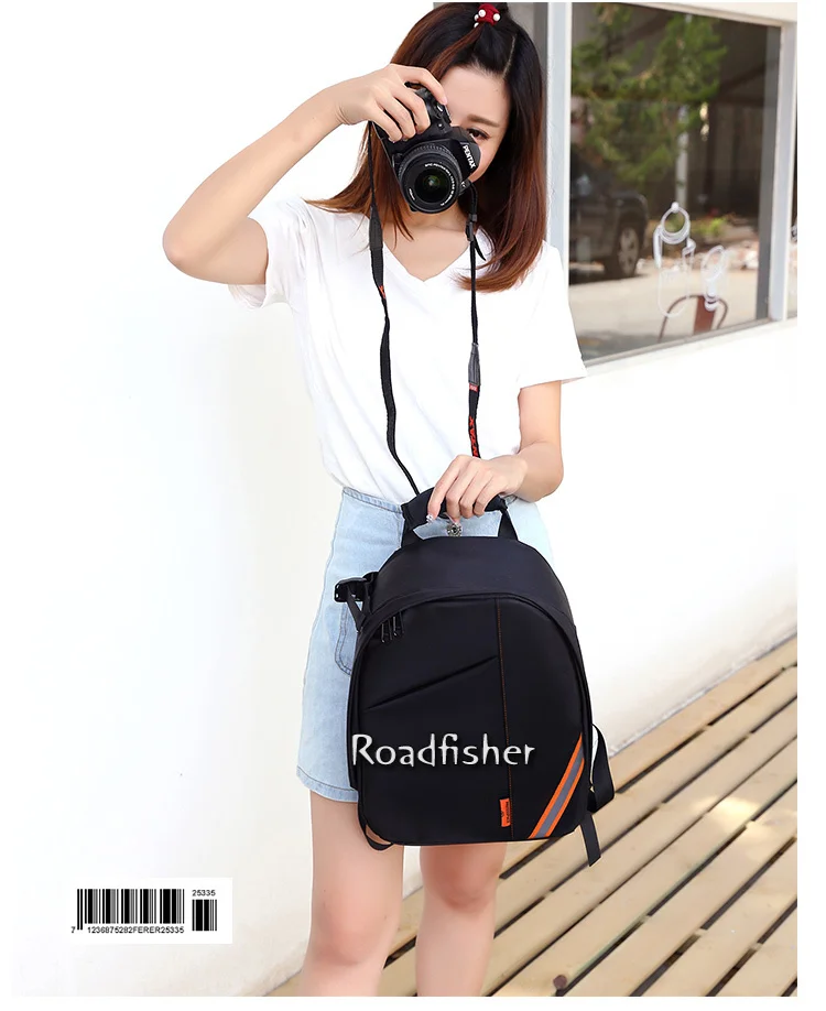 Small light camera backpack bag 15