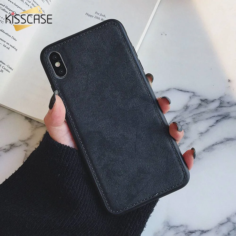 KISSCASE Denim Cloth Pattern TPU Case For iPhone 8 Plus 8 7 Plus 6S 6 Plus Case For iPhone XS Max XR XS X Capinhas Coque Bag
KISSCASE Denim Cloth Pattern TPU Case For iPhone 8 Plus 8 7 Plus 6S 6 Plus Case For iPhone XS Max XR XS X Capinhas Coque Bag