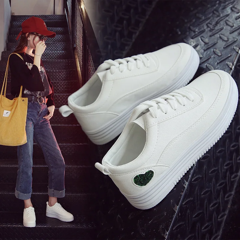 Women Shoes Fashion Sneakers Chunky Vulcanize Shoes Female 2019 Spring Summer Platform Women Casual Shoes
Women Shoes Fashion Sneakers Chunky Vulcanize Shoes Female 2019 Spring Summer Platform Women Casual Shoes