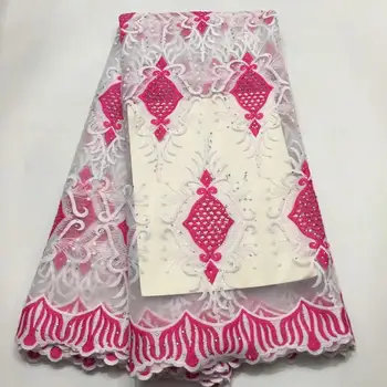 2019 Latest Nigerian Laces Fabrics With Stones High Quality Tulle African Laces Fabric Wedding French Tulle Lace Fabric (6-19
2019 Latest Nigerian Laces Fabrics With Stones High Quality Tulle African Laces Fabric Wedding French Tulle Lace Fabric (6-19