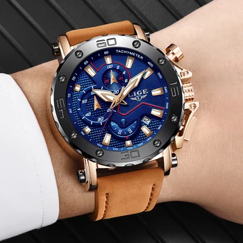 2019 LIGE Gift Mens Watches Top Brand Luxury Military Sport Watch Men Black Leather Quartz Watch Waterproof Relogio masculino
2019 LIGE Gift Mens Watches Top Brand Luxury Military Sport Watch Men Black Leather Quartz Watch Waterproof Relogio masculino