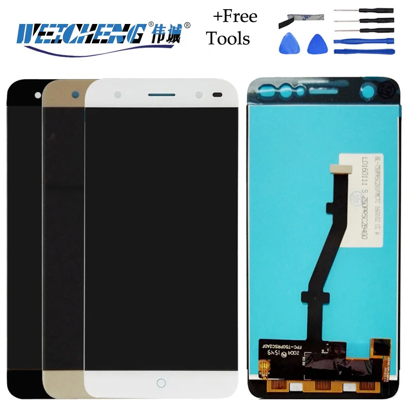 For ZTE Blade V7 Lite LCD Display +Touch Screen Assembly With Frame Digitizer Replacement For zte v6 plus lcd +free tools
For ZTE Blade V7 Lite LCD Display +Touch Screen Assembly With Frame Digitizer Replacement For zte v6 plus lcd +free tools