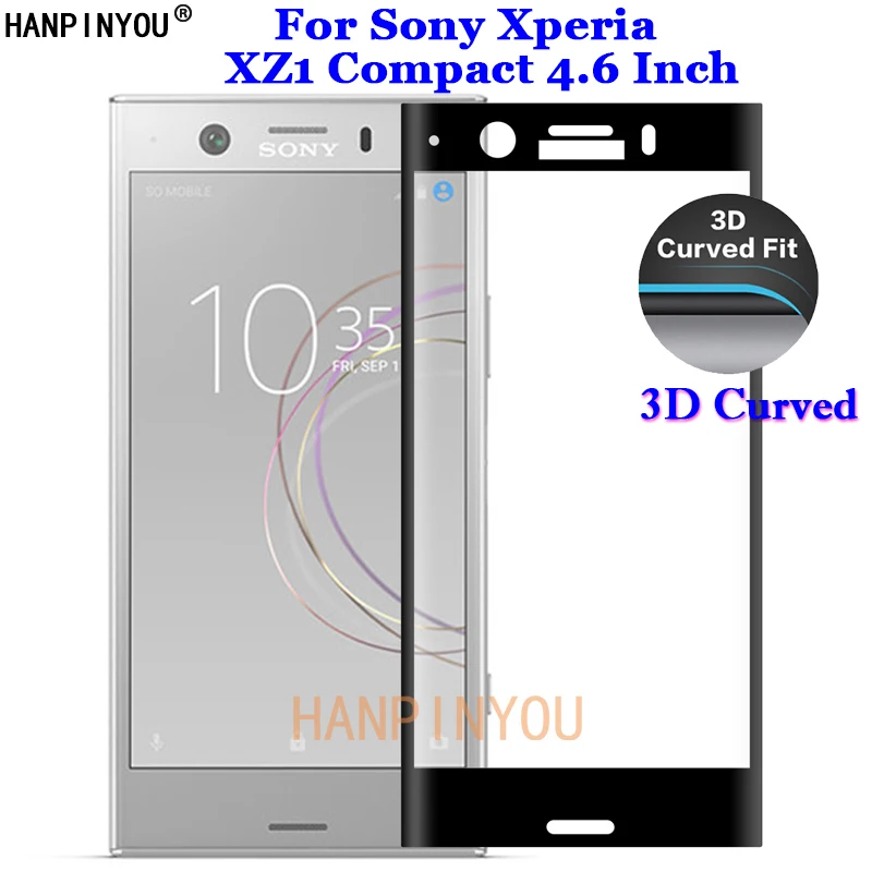 For Sony Xperia XZ1 Compact G8441 4.6" 3D Full Coverage Curved Tempered Glass 9H Premium Screen Protector Film
For Sony Xperia XZ1 Compact G8441 4.6" 3D Full Coverage Curved Tempered Glass 9H Premium Screen Protector Film