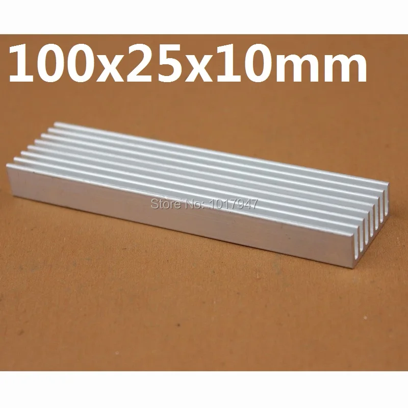 2 Pieces lot 100x25x10mm Aluminum Heatsink For Electronics Computer Electric Equipment
2 Pieces lot 100x25x10mm Aluminum Heatsink For Electronics Computer Electric Equipment