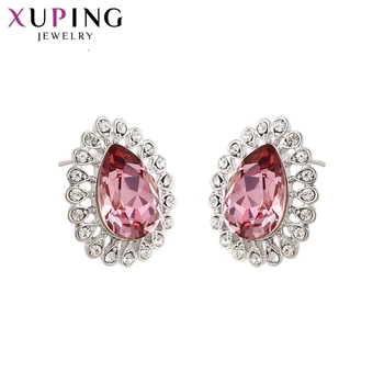 Xuping Luxury Jewelry Stud Earrings European Style Crystals from Swarovski Vintage Women Water Drop Gift S144.3-E-7
Xuping Luxury Jewelry Stud Earrings European Style Crystals from Swarovski Vintage Women Water Drop Gift S144.3-E-7