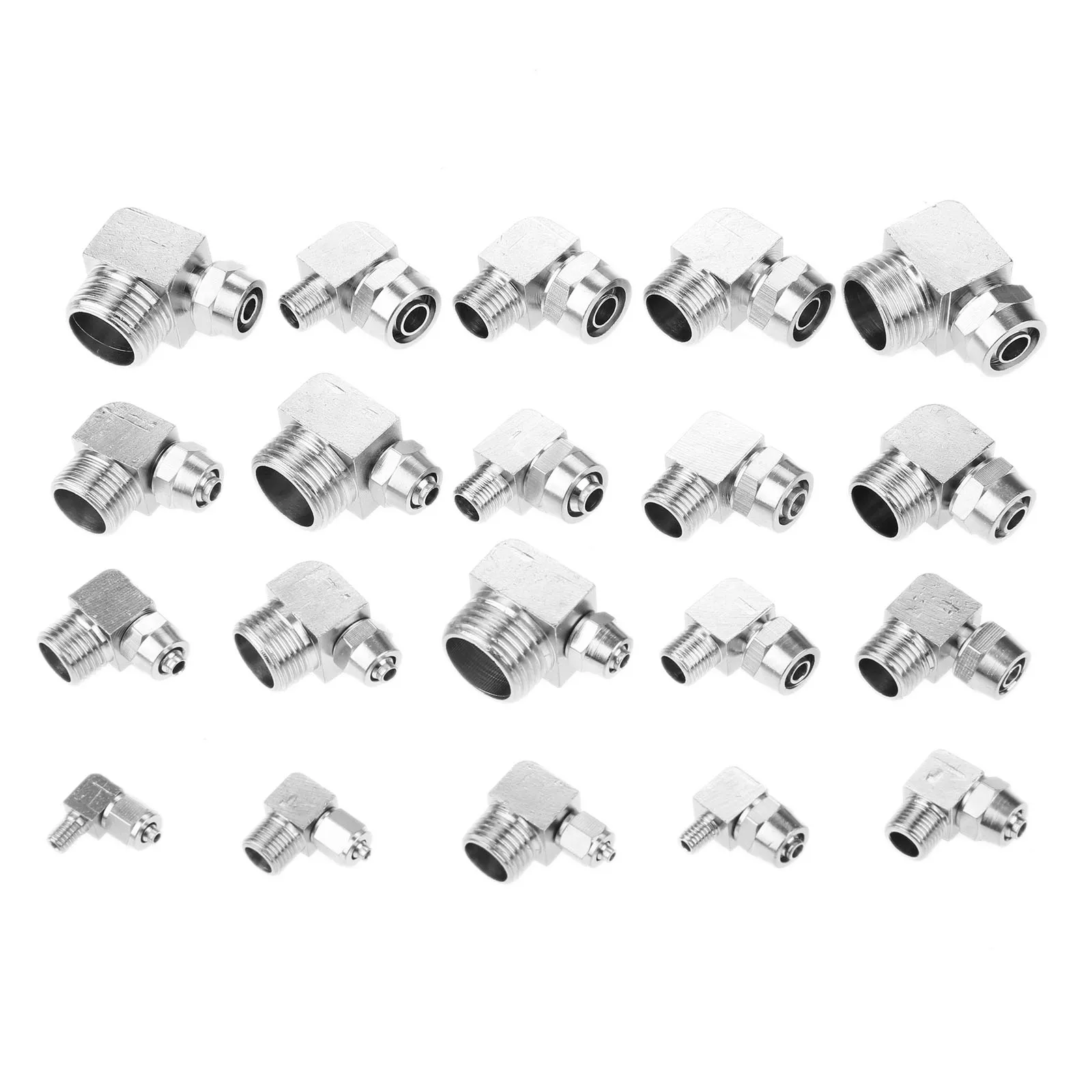 1/8" 1/4" 3/8" 1/2" Thread Pneumatic Elbow Fittings Quick Connector Coupler Hose Quick Joint Coupler Connector Adapter 4mm-12mm
1/8" 1/4" 3/8" 1/2" Thread Pneumatic Elbow Fittings Quick Connector Coupler Hose Quick Joint Coupler Connector Adapter 4mm-12mm