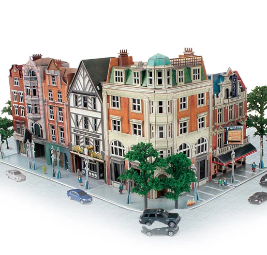 3D World Famous Architecture Paper Puzzle Models London Street View DIY Brick Educational Toys Gift for Children
3D World Famous Architecture Paper Puzzle Models London Street View DIY Brick Educational Toys Gift for Children