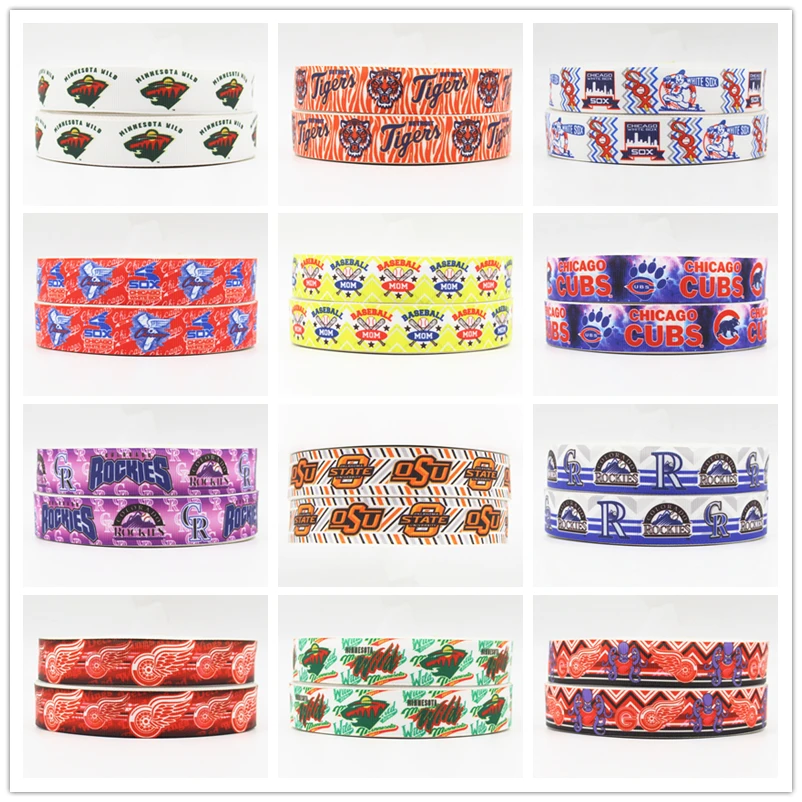 Q&N ribbon 16mm 22mm Sport printed grosgrain ribbon/FOE DIY Head Accessoris Gift Wrapping Decorative Holiday Decoration Material
Q&N ribbon 16mm 22mm Sport printed grosgrain ribbon/FOE DIY Head Accessoris Gift Wrapping Decorative Holiday Decoration Material
