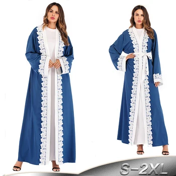 Abayas For Women Muslim Hijab Dress Lace Kimono Cardigan Robe Abaya Dubai Kaftan Qatar Turkish Islamic Clothing Caftan Marocain
Abayas For Women Muslim Hijab Dress Lace Kimono Cardigan Robe Abaya Dubai Kaftan Qatar Turkish Islamic Clothing Caftan Marocain