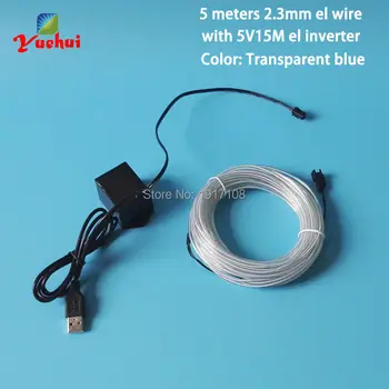 Newest 2.3mm 5Meters 10 Color Select LED neon light Waterproof EL wire rope cable Powered by USB birthday party supplies
Newest 2.3mm 5Meters 10 Color Select LED neon light Waterproof EL wire rope cable Powered by USB birthday party supplies
