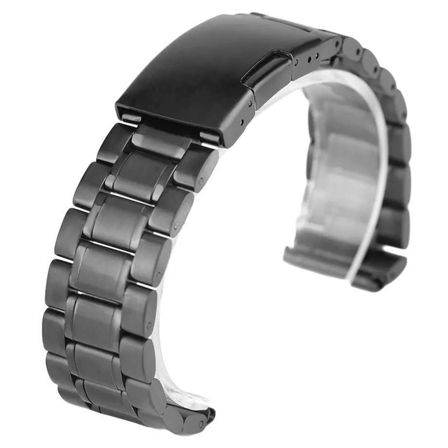 High Quality Stainless Steel Watchband 18mm/20mm/22mm Width Bracelet Clasp Solid Strap Replacement For Men Women Wristwatches
High Quality Stainless Steel Watchband 18mm/20mm/22mm Width Bracelet Clasp Solid Strap Replacement For Men Women Wristwatches
