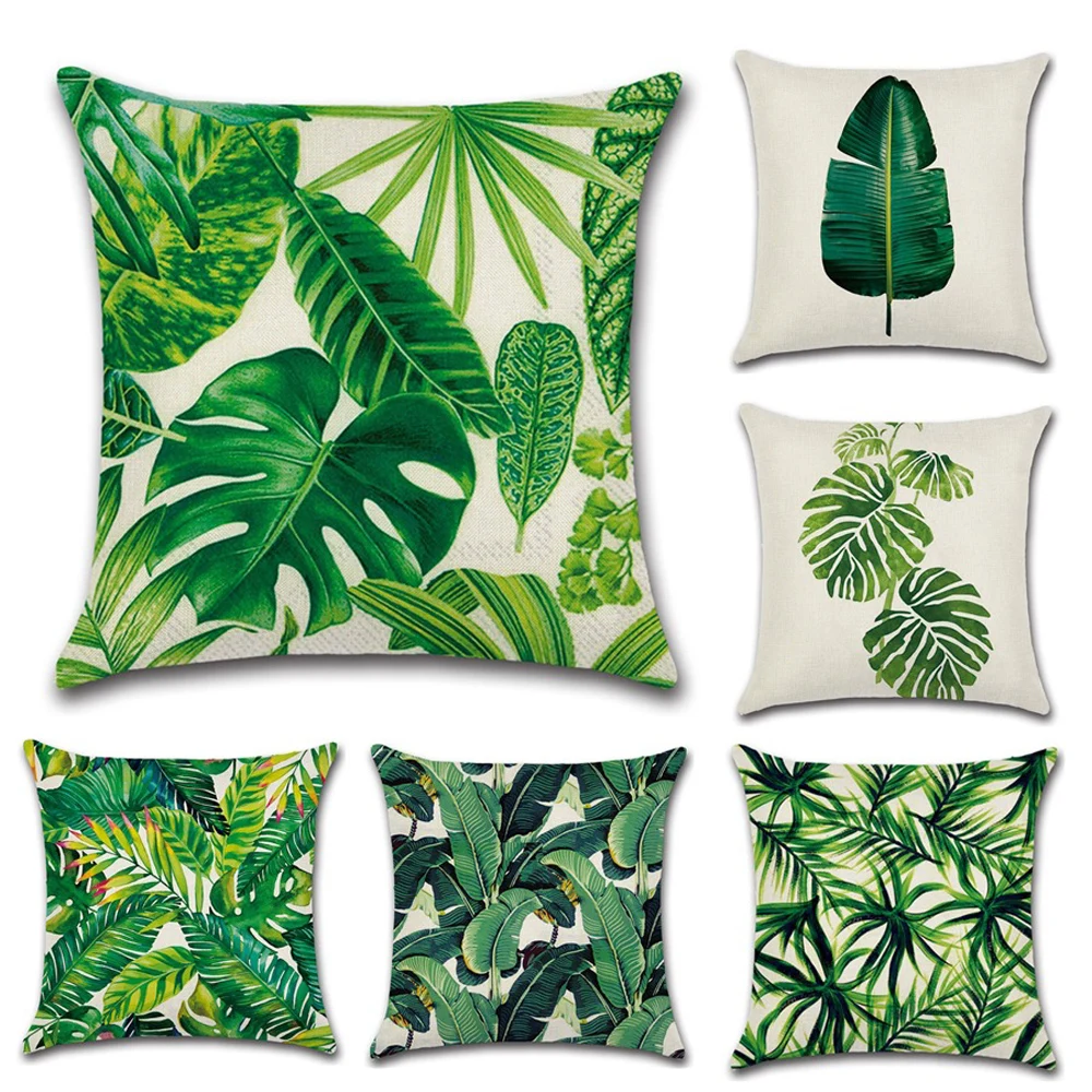 Meijuner Tropical Pillow Cover Cushion Case Comfortable Cotton Cushion Covers Green Plant Pillow Case Sofa Car Home Decor
Meijuner Tropical Pillow Cover Cushion Case Comfortable Cotton Cushion Covers Green Plant Pillow Case Sofa Car Home Decor