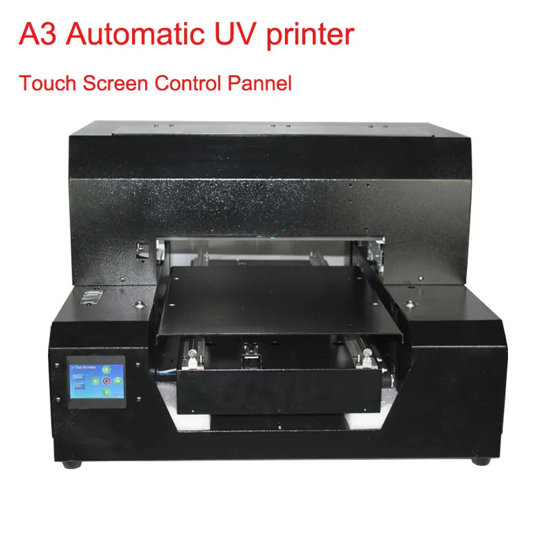 2019 Automatic Inkjet UV A3 size flatbed Printer Height automatic adjustment UV printer for phone case , acylic, wooden etc
2019 Automatic Inkjet UV A3 size flatbed Printer Height automatic adjustment UV printer for phone case , acylic, wooden etc