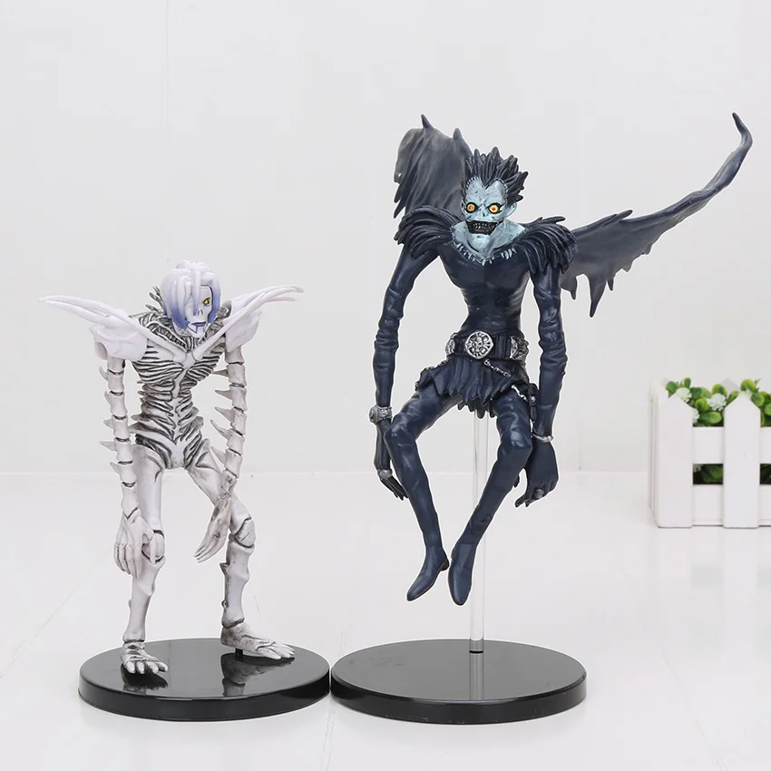 15- 18cm Anime Death Note Deathnote Ryuuku & Rem PVC Action Figure Model Toy Dolls
15- 18cm Anime Death Note Deathnote Ryuuku & Rem PVC Action Figure Model Toy Dolls