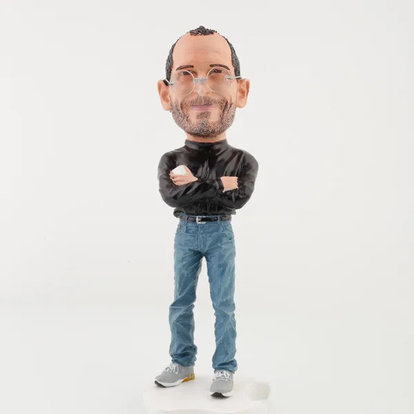 Reality Figure Model Toys Great CEO Steve Jobs 18cm High Resin Model Toy For Collection,Gift,Decoration,Kids