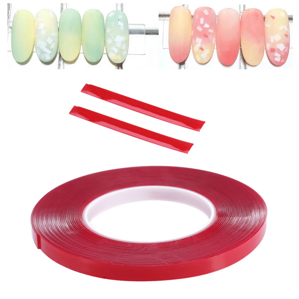 1 Roll 10m/5m Nail Art Adhesive Tape Sticker Double-sided Red Film Tape Stickers for Nail Display Lens Manicure Decoration Tool
1 Roll 10m/5m Nail Art Adhesive Tape Sticker Double-sided Red Film Tape Stickers for Nail Display Lens Manicure Decoration Tool