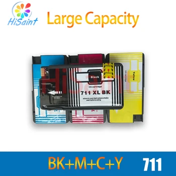 hisaint 1Set Compatible For HP 711 Ink Cartridges for HP 711XL DesignJet T520 T120 For HP T120 T520 Printer Full Ink
hisaint 1Set Compatible For HP 711 Ink Cartridges for HP 711XL DesignJet T520 T120 For HP T120 T520 Printer Full Ink