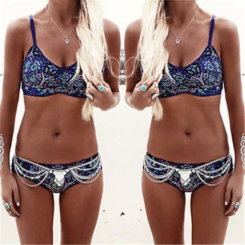 Bikinis Women Swimsuit Push Up Swimwear Women 2017 Sexy Bandeau Print Brazilian Bikini Set Beach Bathing Suit Swim Wear
Bikinis Women Swimsuit Push Up Swimwear Women 2017 Sexy Bandeau Print Brazilian Bikini Set Beach Bathing Suit Swim Wear