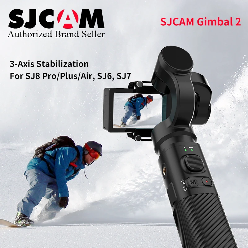 SJCAM Accessories SJCAM SJ8 Series SJ7 STAR SJ6 legend Handheld 3-Axis Gimbal 2 Stabilizer monopod for sj SJ8 plus pro yi 4k cam
SJCAM Accessories SJCAM SJ8 Series SJ7 STAR SJ6 legend Handheld 3-Axis Gimbal 2 Stabilizer monopod for sj SJ8 plus pro yi 4k cam