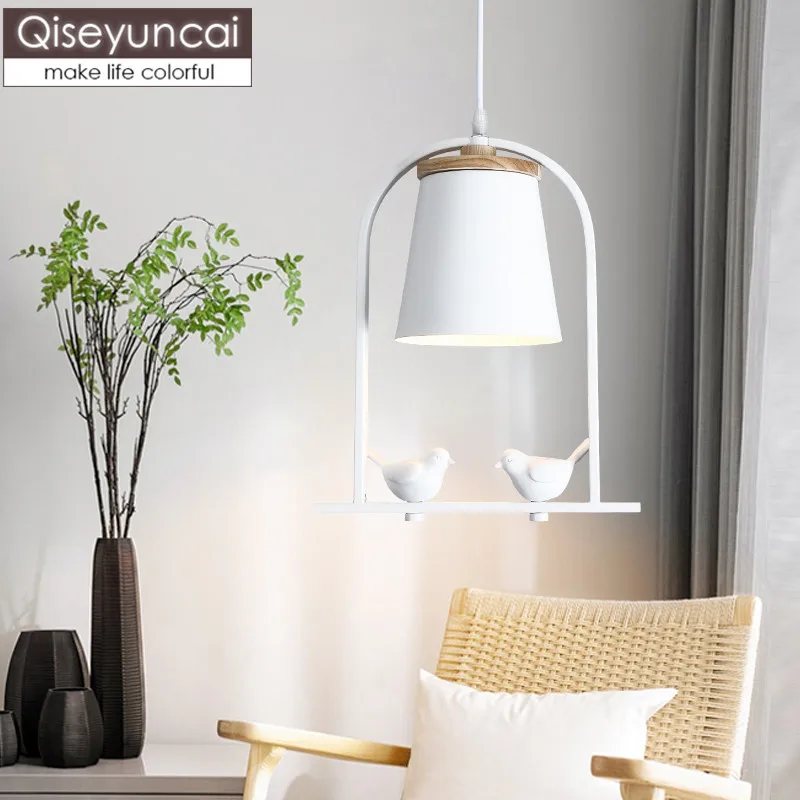 Qiseyuncai Nordic style restaurant chandelier modern minimalist bird bar dining room creative hallway aisle lamps free shipping
Qiseyuncai Nordic style restaurant chandelier modern minimalist bird bar dining room creative hallway aisle lamps free shipping