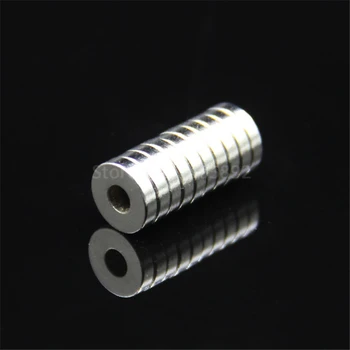 100pcs Super Strong Round Neodymium Countersunk Ring Magnets 8mm x 2mm Hole: 3mm N35 Neodymium Magnet
100pcs Super Strong Round Neodymium Countersunk Ring Magnets 8mm x 2mm Hole: 3mm N35 Neodymium Magnet