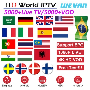 IPTV Subscription Android TV Box European Sweden Arabic French Spain France Portugal Italy Germany UK IPTV for Smart TV Box
IPTV Subscription Android TV Box European Sweden Arabic French Spain France Portugal Italy Germany UK IPTV for Smart TV Box
