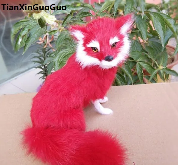 simulation fox 16x17cm hard model polyethylene&red furs squatting fox prop handicraft home desk decoration gift s0743
simulation fox 16x17cm hard model polyethylene&red furs squatting fox prop handicraft home desk decoration gift s0743