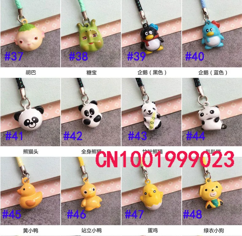 Wholesale 10pcs Mini panda Shape Chain cute design Mobile Phone Charm Strap bell Cell Phone Pendant Fashion Bag accessories #687
Wholesale 10pcs Mini panda Shape Chain cute design Mobile Phone Charm Strap bell Cell Phone Pendant Fashion Bag accessories #687