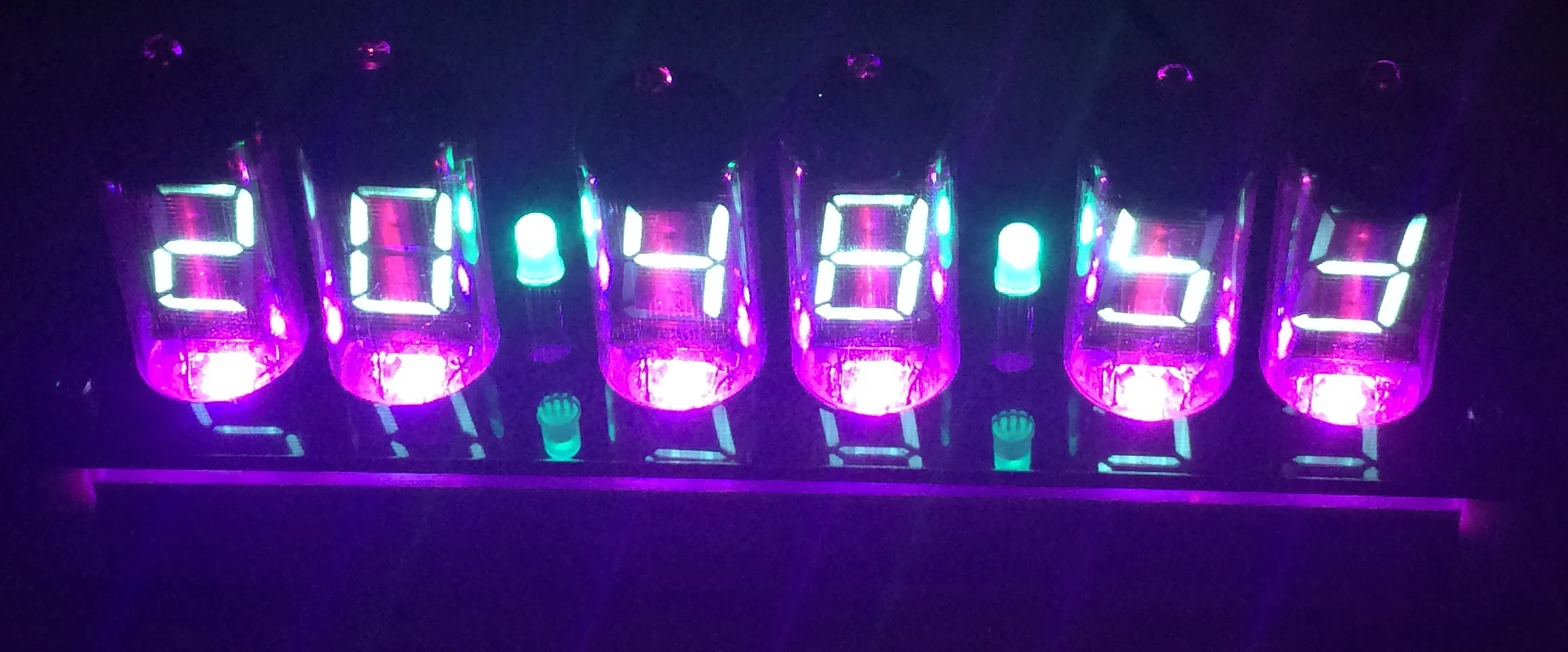 IV11 Fluorescent Tube Clock DIY Package VFD Electron Tube Fluorescent Tube Vacuum Fluorescent Display
IV11 Fluorescent Tube Clock DIY Package VFD Electron Tube Fluorescent Tube Vacuum Fluorescent Display