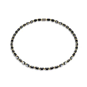 New Fashion Men Women Black Hematite Charm Women Necklace Magnet Gold Beads Nature Stone Jewelry Gifts for Women
New Fashion Men Women Black Hematite Charm Women Necklace Magnet Gold Beads Nature Stone Jewelry Gifts for Women