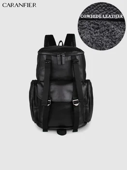 CARANFIER Mens Womens Backpack Genuine Cowhide Leather Travel Bag Vintage Casual 15Inches Computer Laptop Multifunction Knapsack
CARANFIER Mens Womens Backpack Genuine Cowhide Leather Travel Bag Vintage Casual 15Inches Computer Laptop Multifunction Knapsack