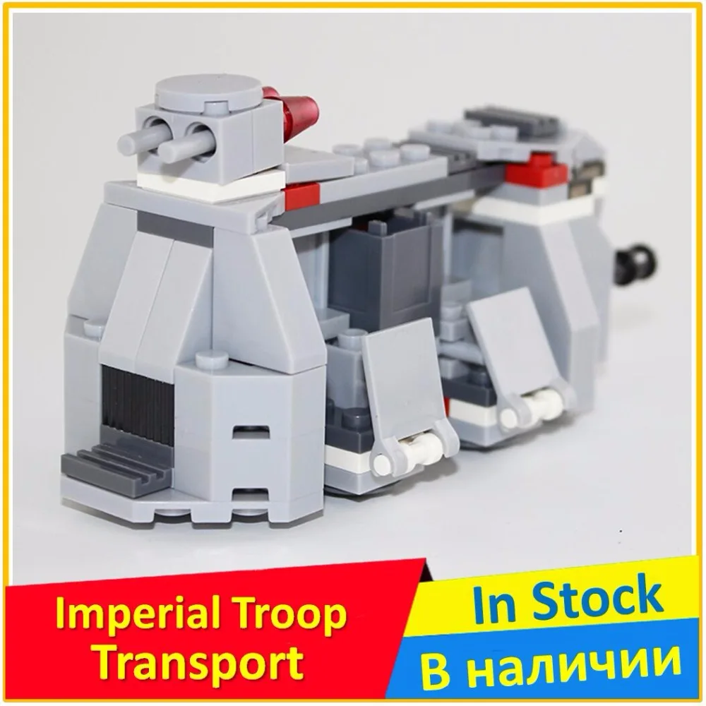Imperial Troop Transport 75078 Building Blocks Model Educational Toy For Children BELA 10365 Compatible legoed Space Wars Bricks
Imperial Troop Transport 75078 Building Blocks Model Educational Toy For Children BELA 10365 Compatible legoed Space Wars Bricks