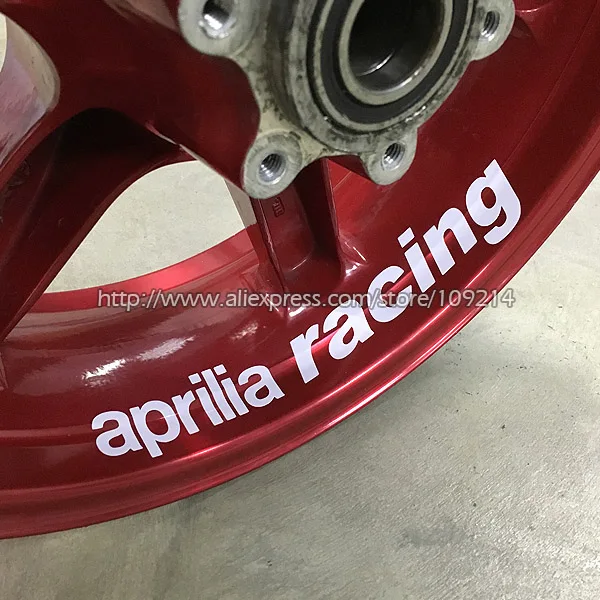Aprilia Racing RS4 RS125 Tuono Caponord RSV4 Motorcycle Wheel Sticker Decal Reflective Rim Bike Motorcycle Suitable
Aprilia Racing RS4 RS125 Tuono Caponord RSV4 Motorcycle Wheel Sticker Decal Reflective Rim Bike Motorcycle Suitable