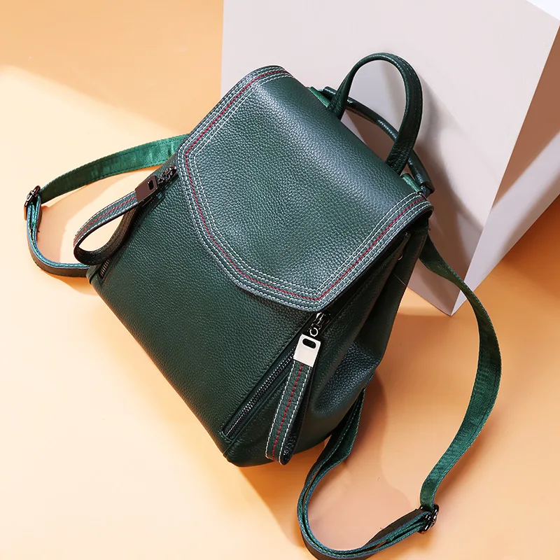 Luxury Leather women backpack Genuine Leather backpacks cow Real Leather ladies shoulder bags female school bag
Luxury Leather women backpack Genuine Leather backpacks cow Real Leather ladies shoulder bags female school bag