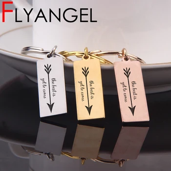 Fashion Keychain Engraved Arrows The Best Is Get To Come Cute Key Holder Inspirational Bag Charm Women Man Jewelry Keyring Gifts
Fashion Keychain Engraved Arrows The Best Is Get To Come Cute Key Holder Inspirational Bag Charm Women Man Jewelry Keyring Gifts