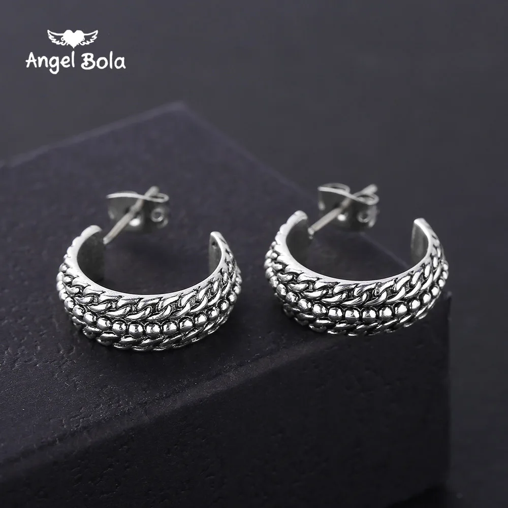 New Vintage Round Ancient Silver Stud Earrings for Women Buddha Earring Party Accessories Gifts Free Shipping
New Vintage Round Ancient Silver Stud Earrings for Women Buddha Earring Party Accessories Gifts Free Shipping