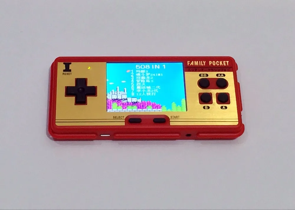 Mini Retro Portable Handheld Game Player Family Pocket Built in 638 Games 8 Bit Portable Video Console Durable Best Gift
