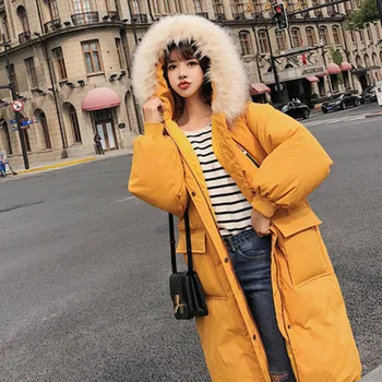 Cotton Padded Winter Coat Woman Long Plus Size Thicken Warm Women Jacket Korean Style Fur Collar Parkas Womens Outwears A308
Cotton Padded Winter Coat Woman Long Plus Size Thicken Warm Women Jacket Korean Style Fur Collar Parkas Womens Outwears A308