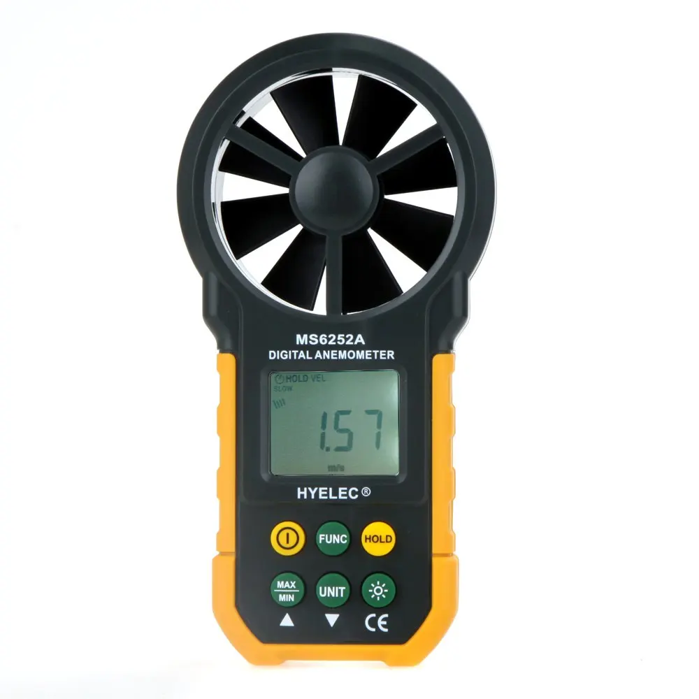 Professional Anemometer High Quality LCD Digital Wind Speed Meter Air Flow Tester Backlight
Professional Anemometer High Quality LCD Digital Wind Speed Meter Air Flow Tester Backlight