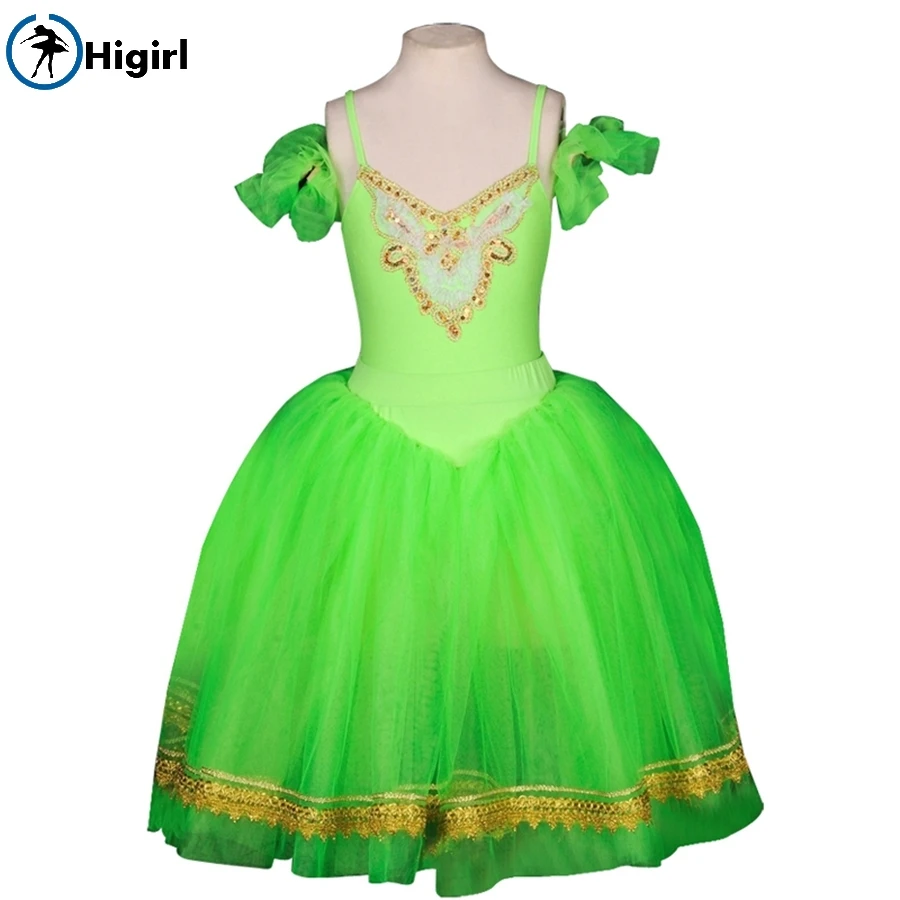 Green ballet tutu dress costumes dance dresses leotard long ballet dress costume enfant ballet costume BT8954A
Green ballet tutu dress costumes dance dresses leotard long ballet dress costume enfant ballet costume BT8954A