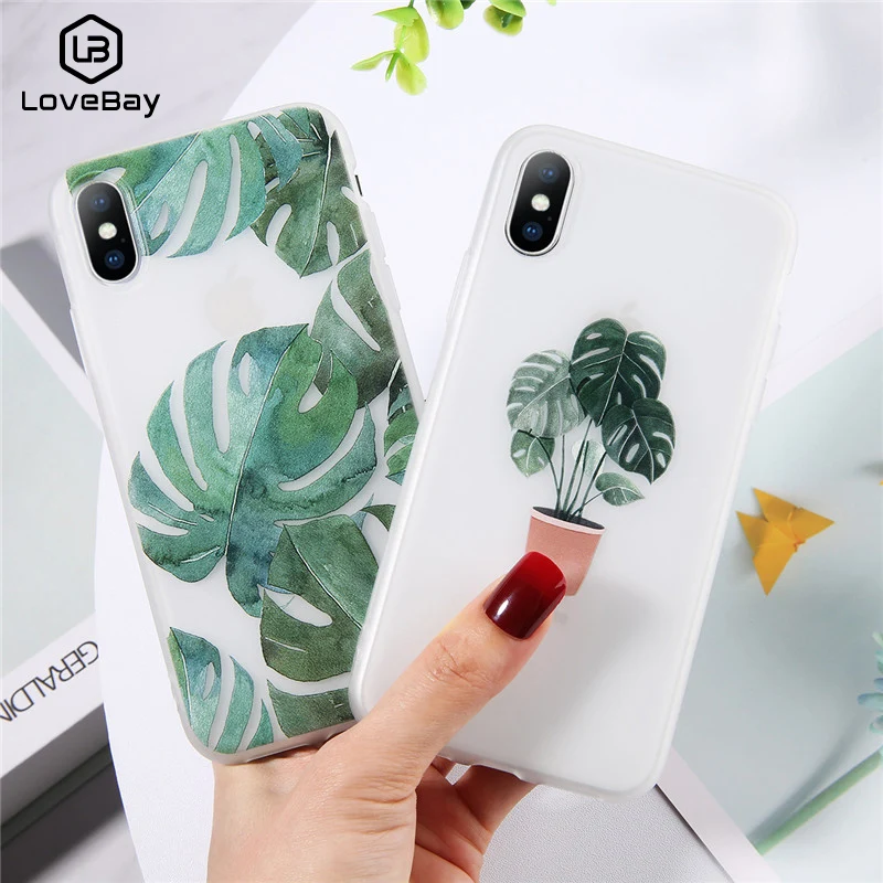 Lovebay Phone Case For iPhone 5 5s SE 6 6s 7 8 Plus X XR XS Max Luxury Scrub succulent plants Soft TPU For iPhone X Cover Back
Lovebay Phone Case For iPhone 5 5s SE 6 6s 7 8 Plus X XR XS Max Luxury Scrub succulent plants Soft TPU For iPhone X Cover Back