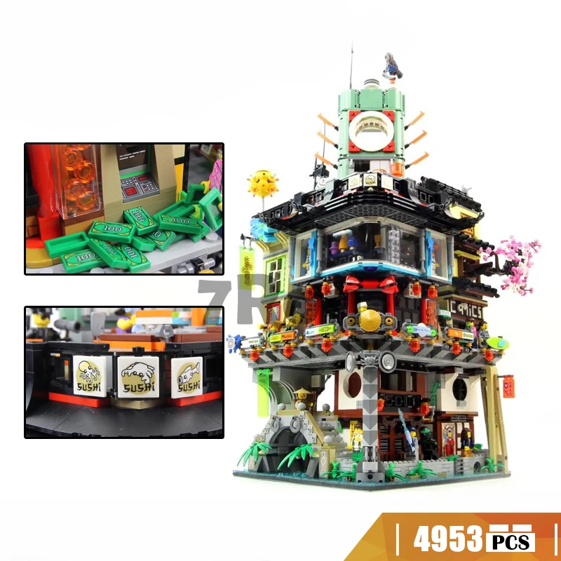 06066 Compatible with Lego blocks Ninjago 70620 City Masters of Spinjitzu Model building toys hobbies bricks for children Gifts
06066 Compatible with Lego blocks Ninjago 70620 City Masters of Spinjitzu Model building toys hobbies bricks for children Gifts