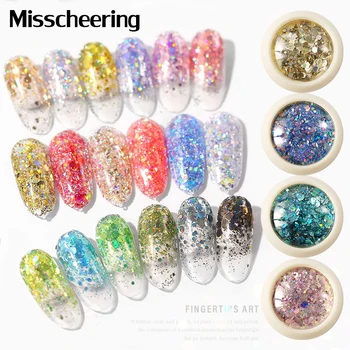 6boxes/set Laser Mixed Nail Art Sequins Glitters Set Shinning Colorful Nail Flakes 3d Nail Powder Flakes DIY Nail Decorations
6boxes/set Laser Mixed Nail Art Sequins Glitters Set Shinning Colorful Nail Flakes 3d Nail Powder Flakes DIY Nail Decorations