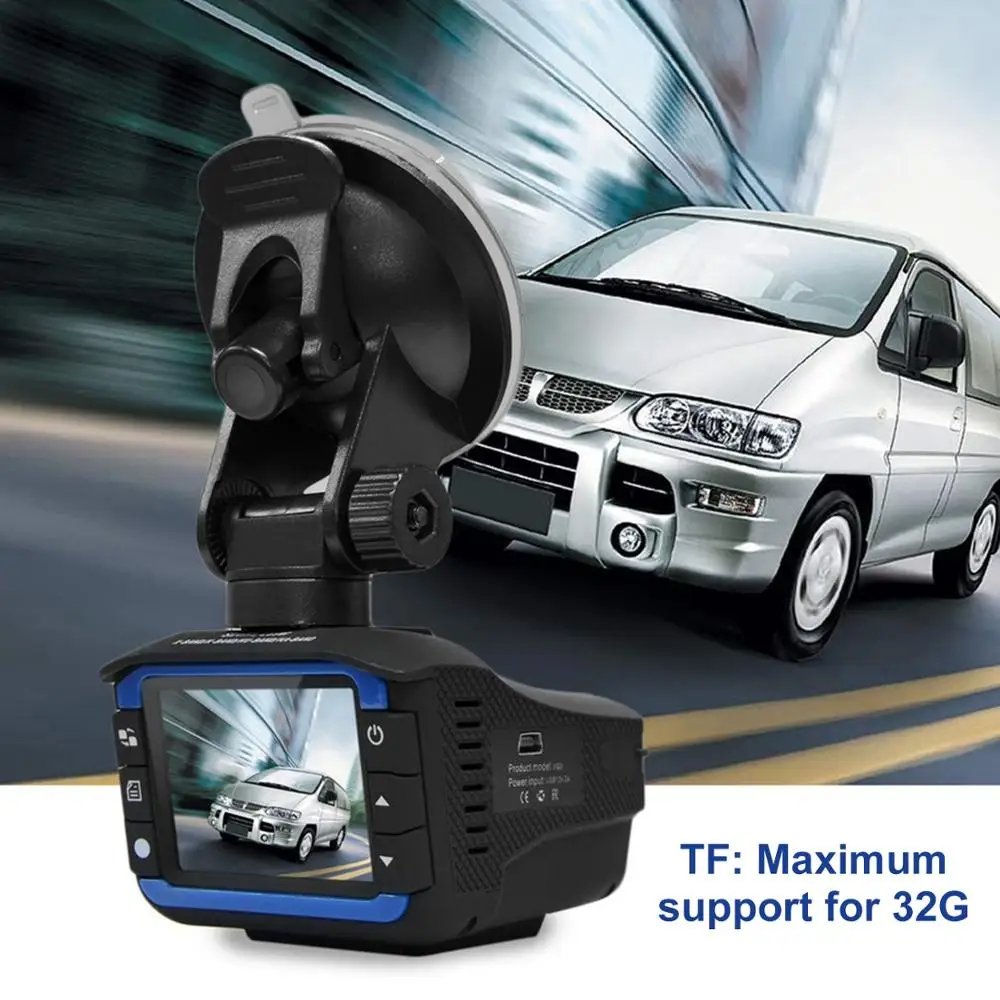 2 in 1 Car DVR Dash Cam Video Radar Speed Detector Night Vision Radar Detection 2 Inch HD LCD Display 720P Support 32G TF
2 in 1 Car DVR Dash Cam Video Radar Speed Detector Night Vision Radar Detection 2 Inch HD LCD Display 720P Support 32G TF