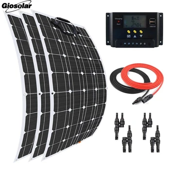 Solar Panel 300 Watt 12 Volt Flexible Solar Panel system Kit with 30A EP Solar Charge Controller for Battery Charger RV Boat
Solar Panel 300 Watt 12 Volt Flexible Solar Panel system Kit with 30A EP Solar Charge Controller for Battery Charger RV Boat