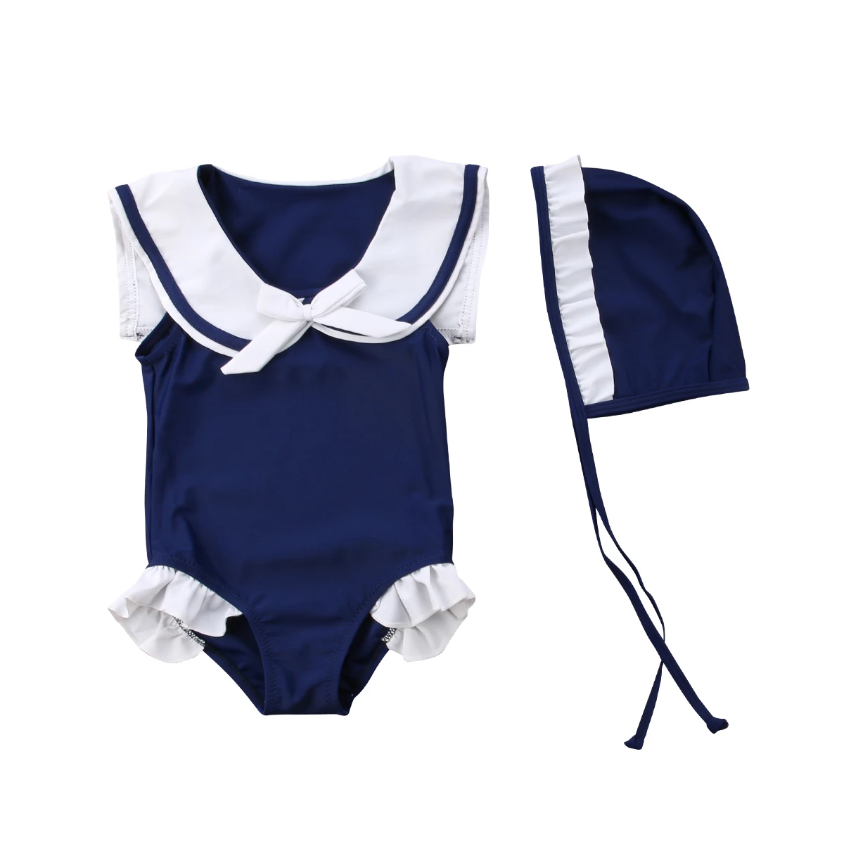 Kids Little Girls Sailor Style One-piece Swimsuit Children One piece Swimwear Hat Bikini Set Swimsuits Bathing Suit Beachwear
Kids Little Girls Sailor Style One-piece Swimsuit Children One piece Swimwear Hat Bikini Set Swimsuits Bathing Suit Beachwear