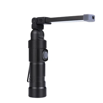COB LED Rechargeable USB Work Light Magnetic Flashlight 5 Lighting Modes Foldable Torch Waterproof 360 Degree Rotation Lanterna
COB LED Rechargeable USB Work Light Magnetic Flashlight 5 Lighting Modes Foldable Torch Waterproof 360 Degree Rotation Lanterna