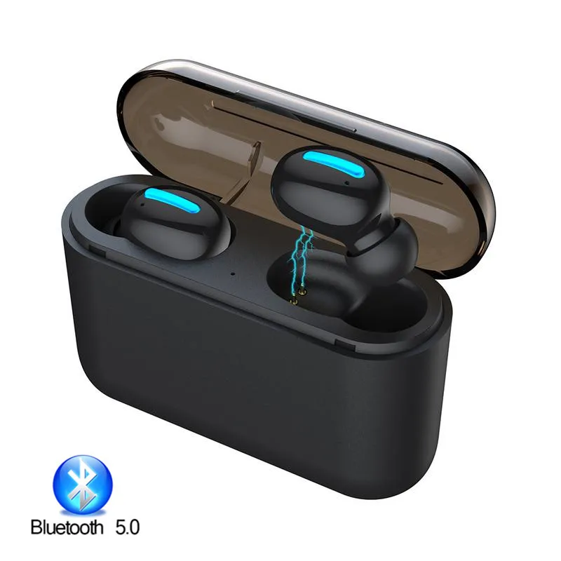 Bluetooth 5.0 Earphones TWS Wireless In Ear Headsets Cordless Sports Earbuds Gaming Headsets For Phone with 2600mah Charger Box
Bluetooth 5.0 Earphones TWS Wireless In Ear Headsets Cordless Sports Earbuds Gaming Headsets For Phone with 2600mah Charger Box
