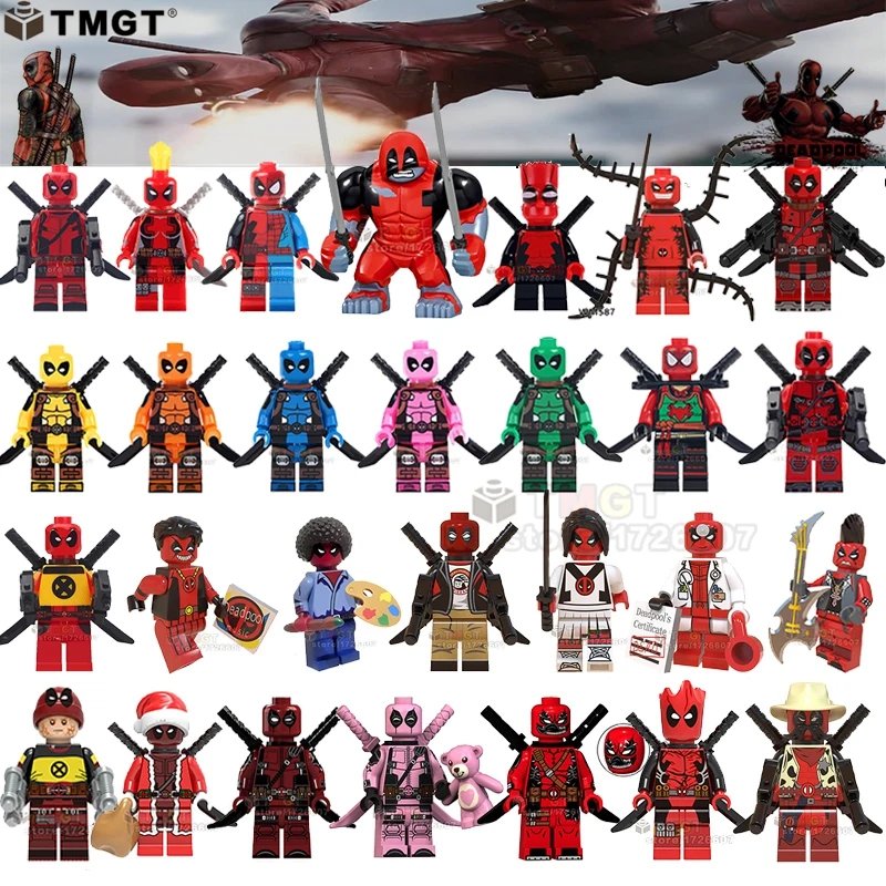 Single Marvel Deadpool Wade Wilson Avengers endgame legoings Figures Model Bricks Building Blocks Toys for Children gifts Friend
Single Marvel Deadpool Wade Wilson Avengers endgame legoings Figures Model Bricks Building Blocks Toys for Children gifts Friend