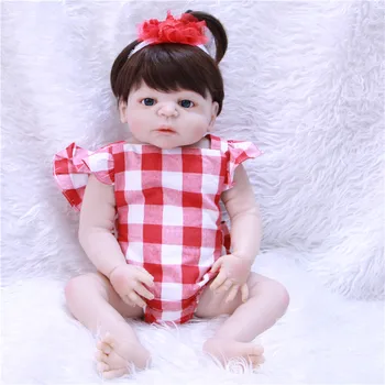 Bebe 55cm Full Silicone Reborn Baby Girl real dolls Toys Lifelike Princess Newborn Toddler Babies Dolls Lovely bonecas
Bebe 55cm Full Silicone Reborn Baby Girl real dolls Toys Lifelike Princess Newborn Toddler Babies Dolls Lovely bonecas